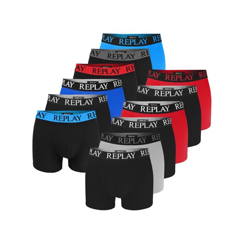 REPLAY Boxerky Replay mix barev