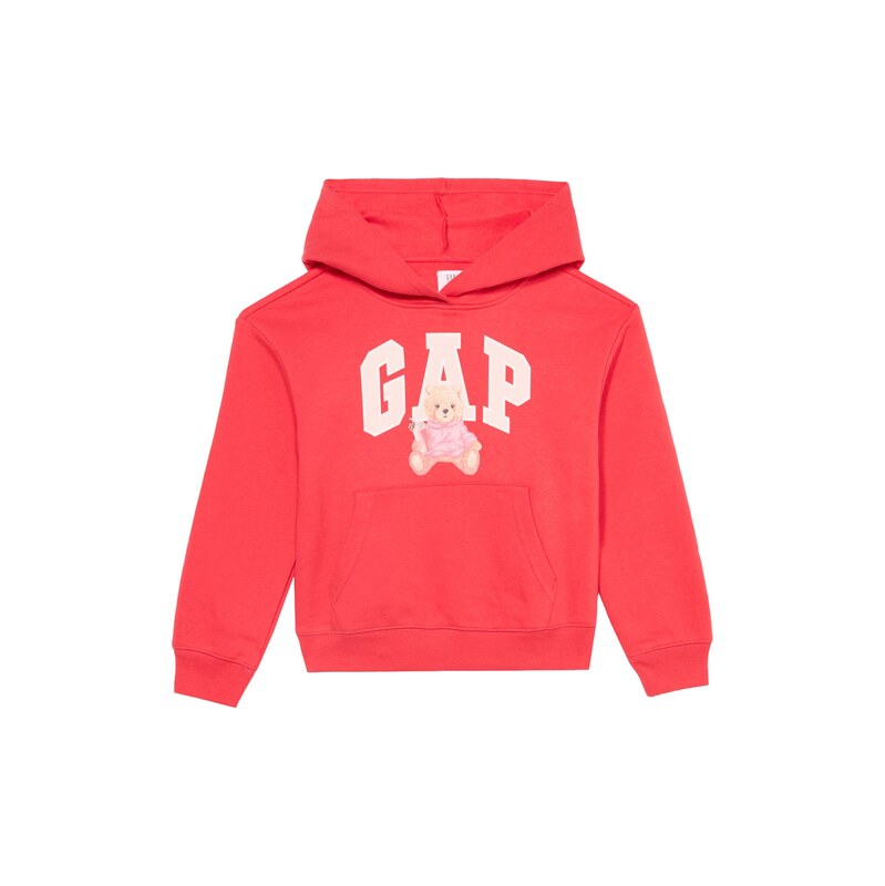 GAP Mikina HERITAGE béžová / růžová / světle růžová / bílá