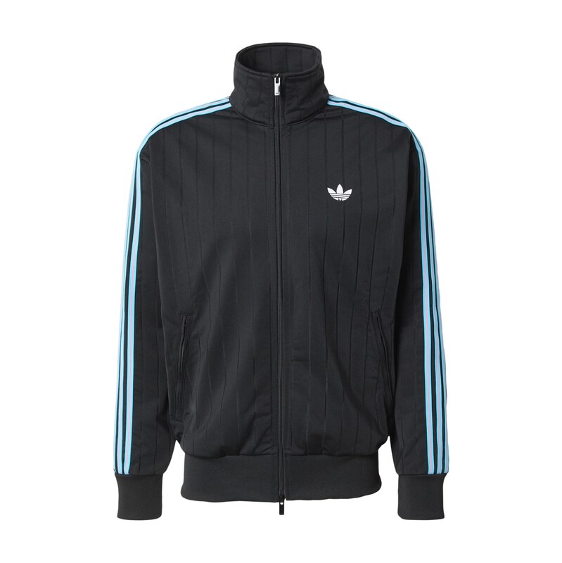 ADIDAS ORIGINALS Mikina Firebird azurová / černá