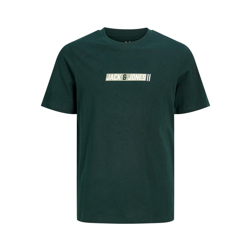 Jack & Jones Junior Tričko JJMUNK světle zelená / tmavě zelená /