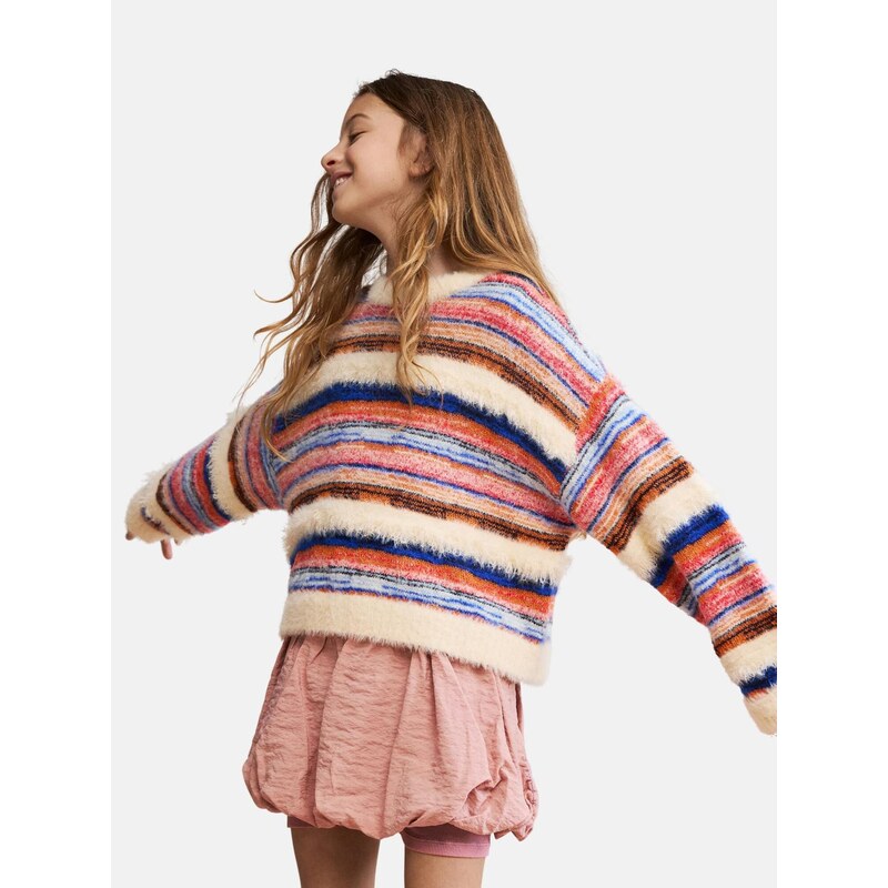 Desigual Svetr mix barev
