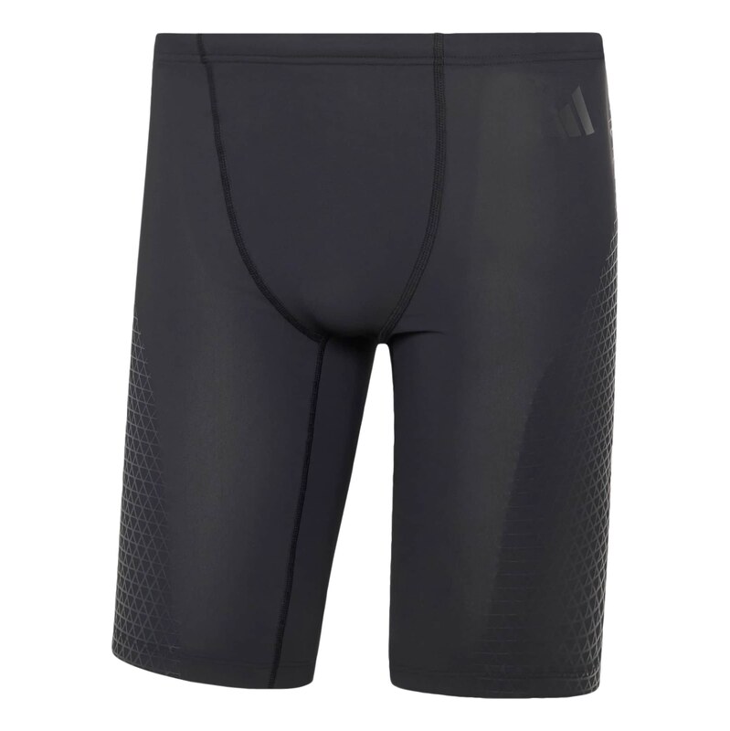 ADIDAS PERFORMANCE Sportovní plavky Speedtech černá / stříbrná