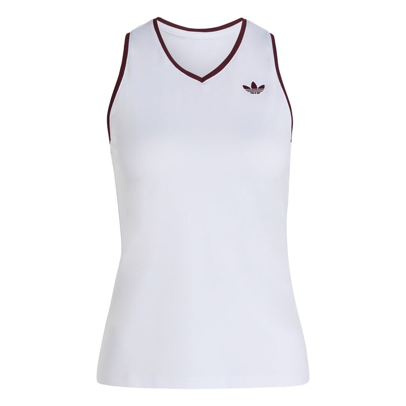 ADIDAS PERFORMANCE Sportovní top Classics bordó / bílá