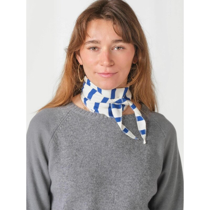 Klitmøller Collective Šála  Mateo  nebeská modř