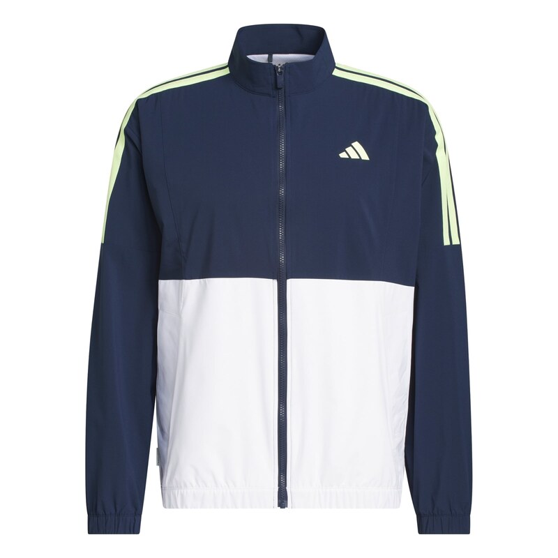 ADIDAS PERFORMANCE Sportovní bunda modrá / svítivě žlutá / bílá