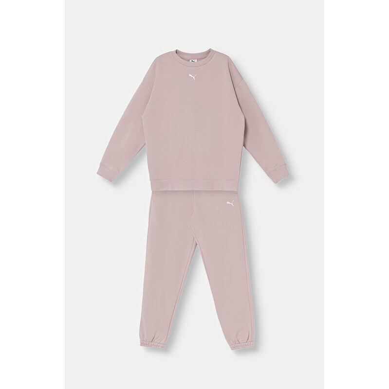 Puma teplákový set dětský s bavlnou Loungewear Sweat Suit