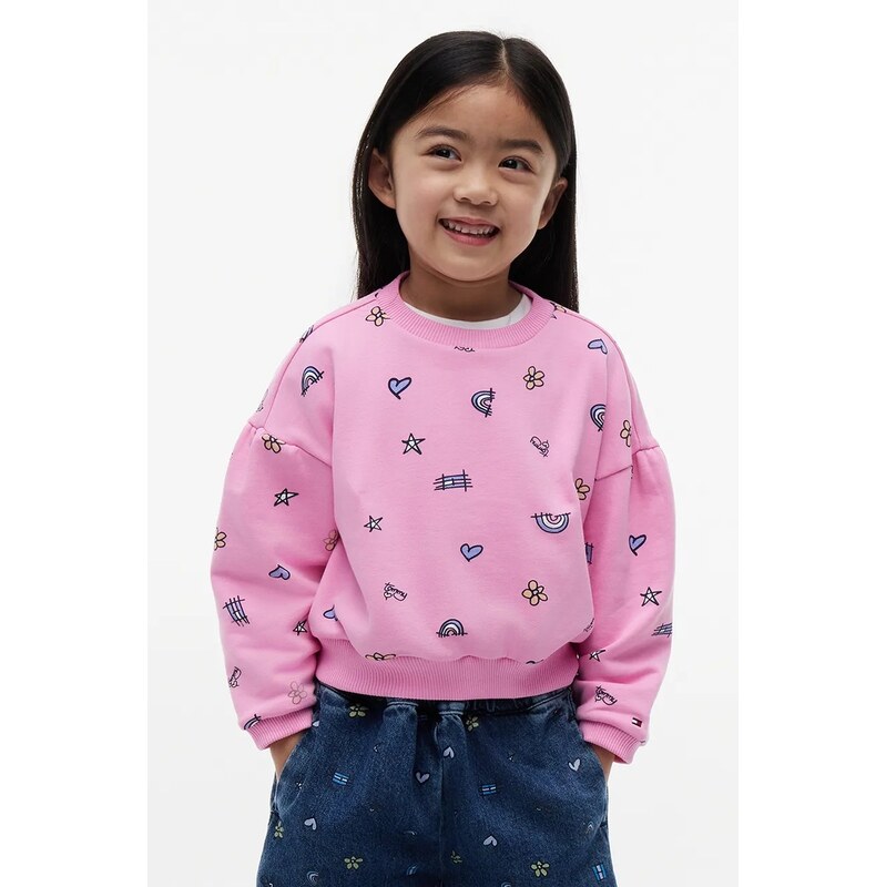 Tommy Hilfiger mikina dětská s bavlnou