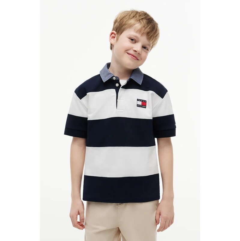 Tommy Hilfiger polo dětské bavlněné