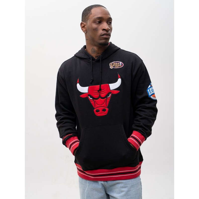 Pánská černá mikina s kapucí Mitchell & Ness NBA Playoff Win