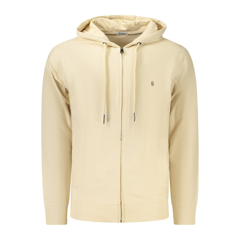 COVERI MOVING Pánská mMikina na zip beige