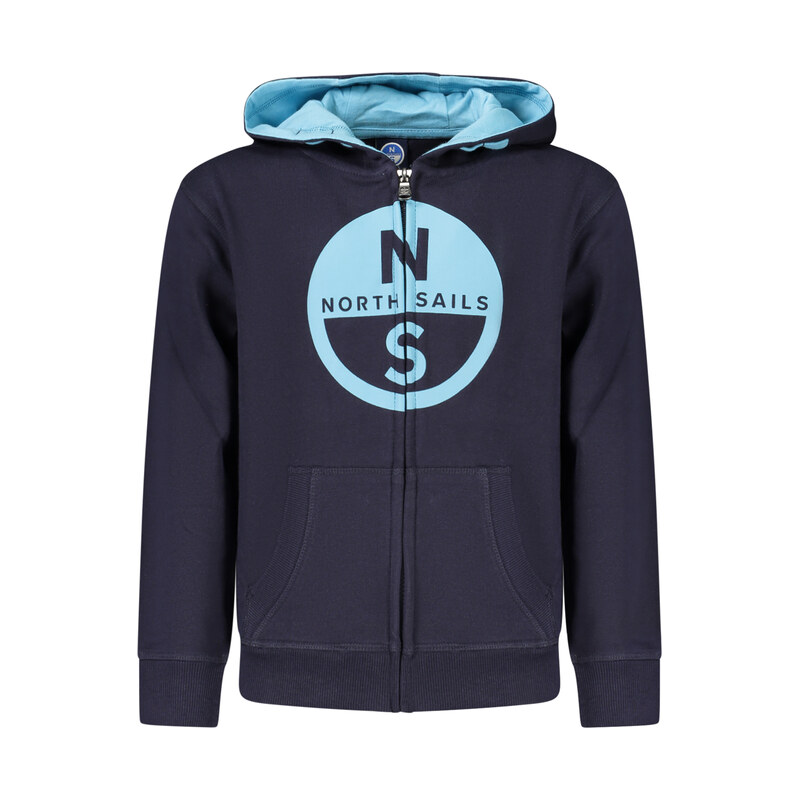 Dětská modrá mMikina na zip North Sails