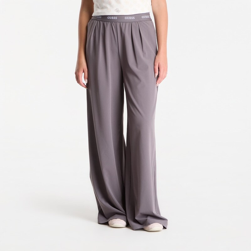 Kalhoty GUESS Selene Pants Purple Fog L
