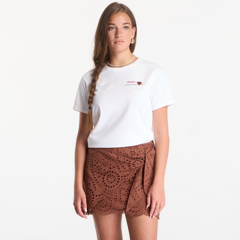 Sukně MC2 Saint Barth Nyra Skirt Sangallo Linewave Embry L