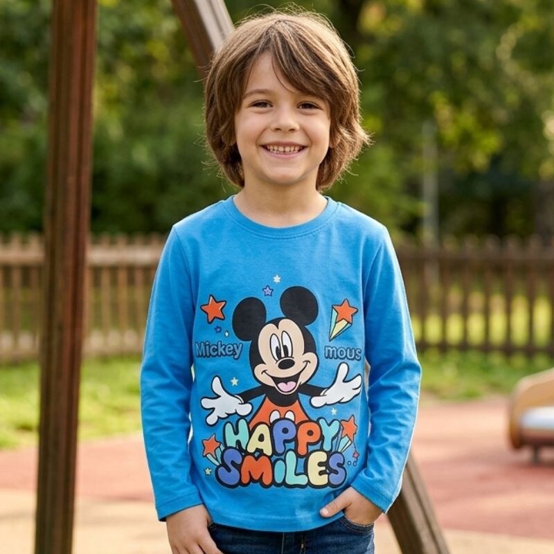 Setino Chlapecké tričko Mickey Mouse modré