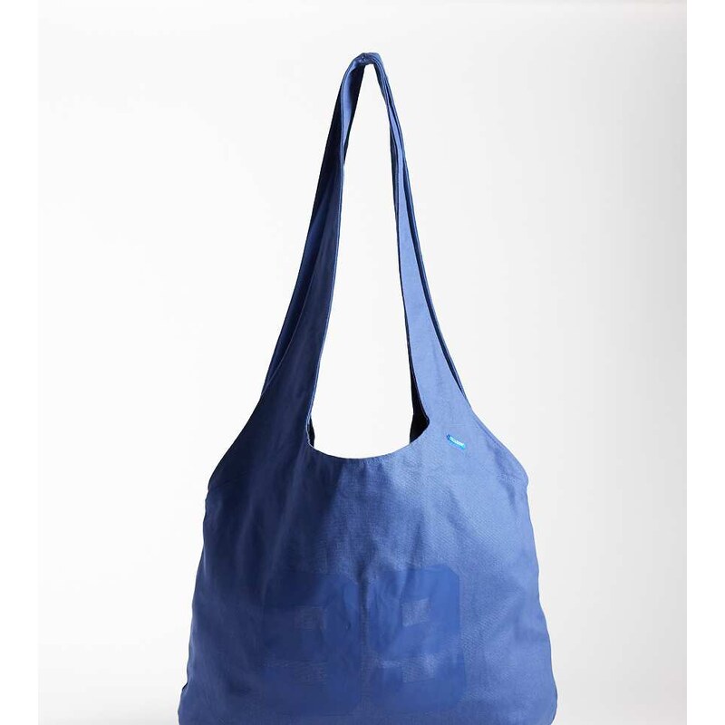 COLLUSION large navy shopper tote bag-Blue