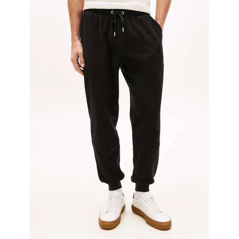 Tommy Hilfiger pánské černé tepláky