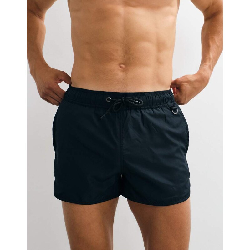 BLEND logo swim shorts in black