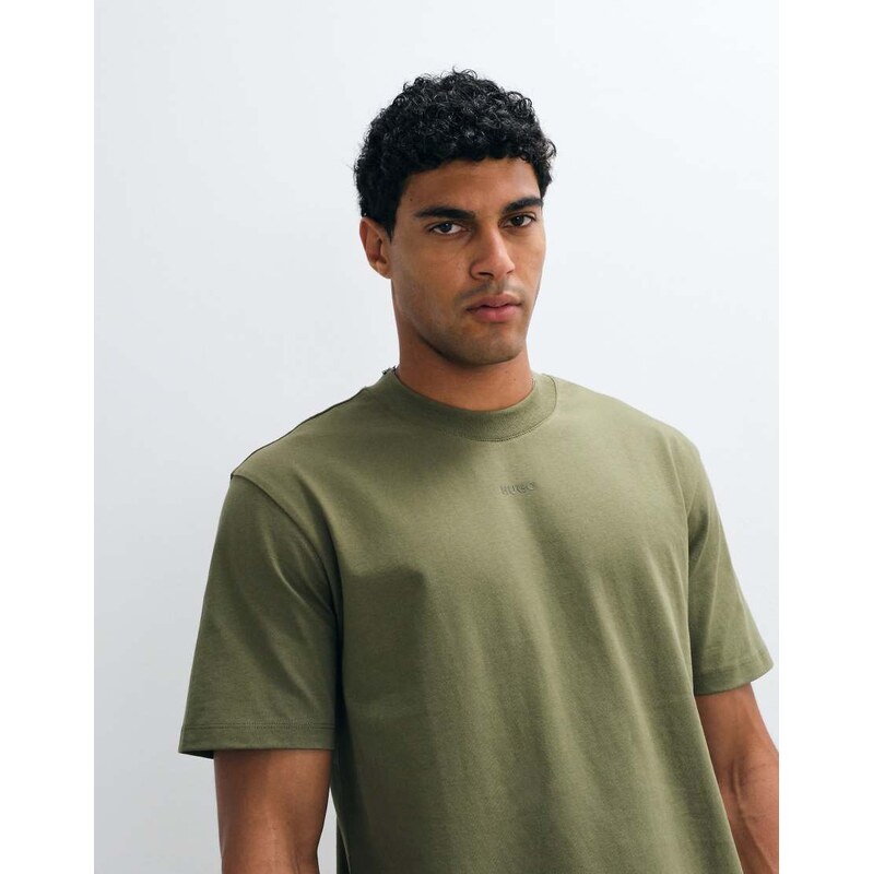 HUGO Red Dapolino relaxed fit t-shirt in green