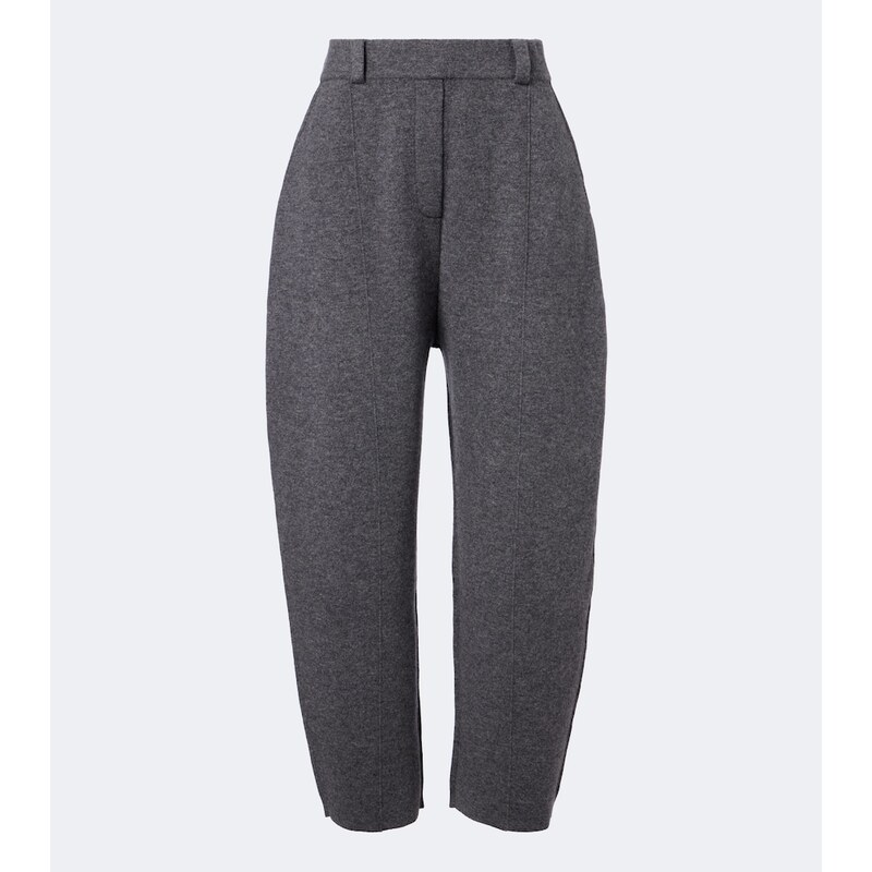 Lisa Yang Wrenda cashmere barrel-leg pants