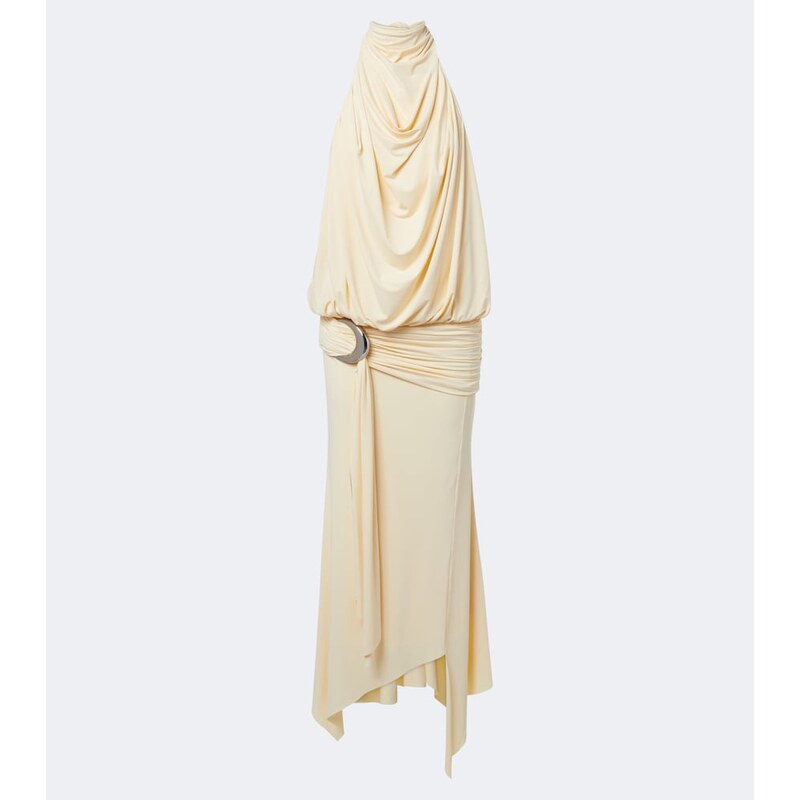 De La Vali Vida draped jersey minidress