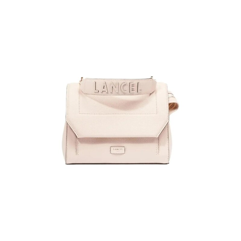 Lancel Taška přes rameno Sac Rabat M Lancel Ninon Rose quartz
