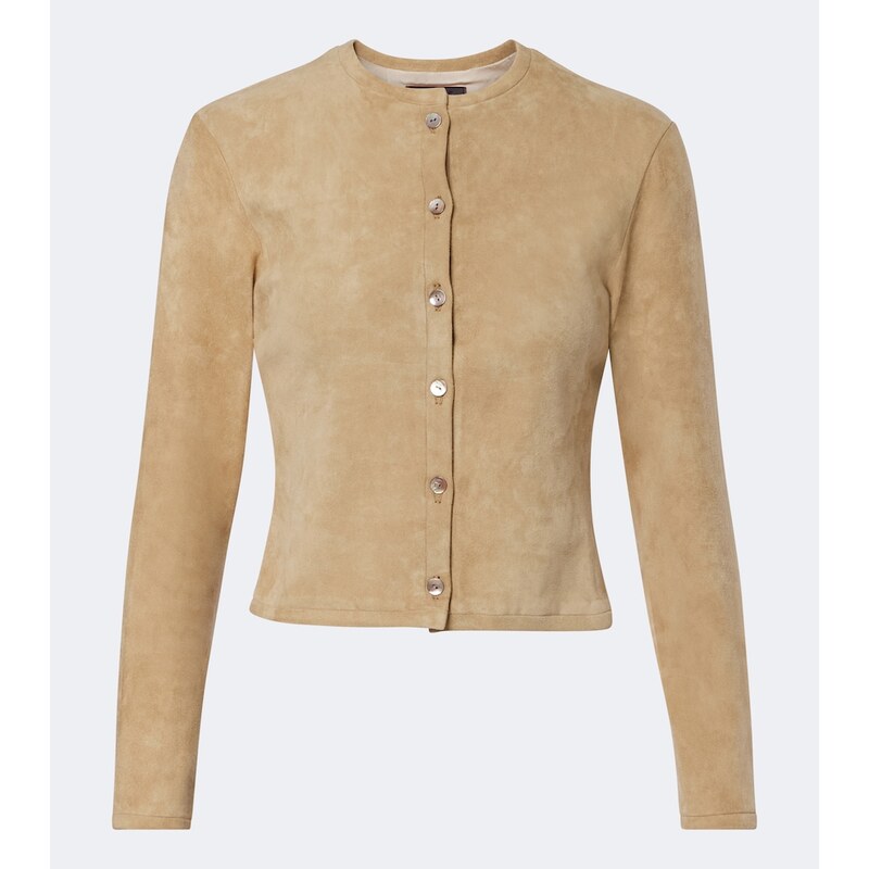 Stouls Astrid suede cardigan