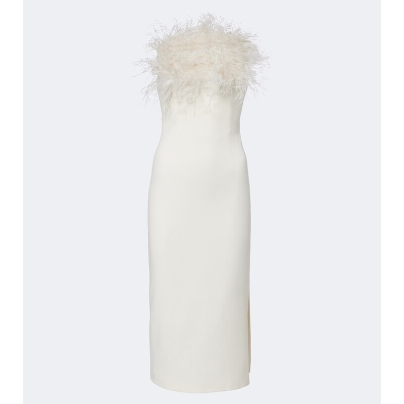 Safiyaa Bridal Aerine crêpe cocktail dress