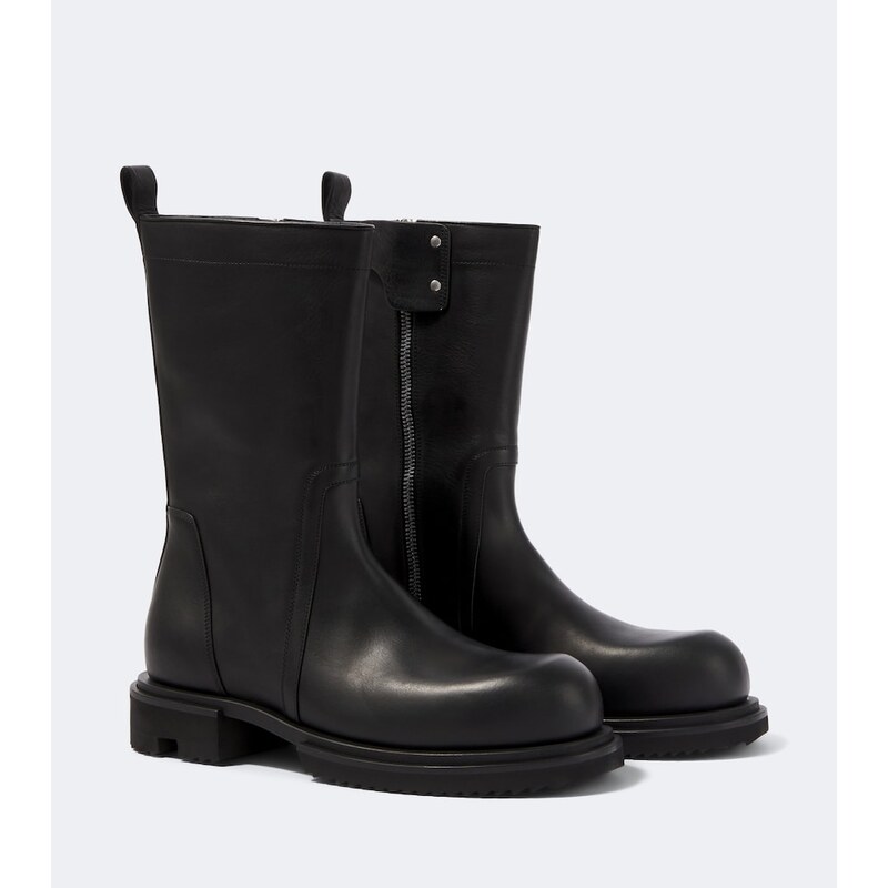 Rick Owens Creeper Gabe leather boots