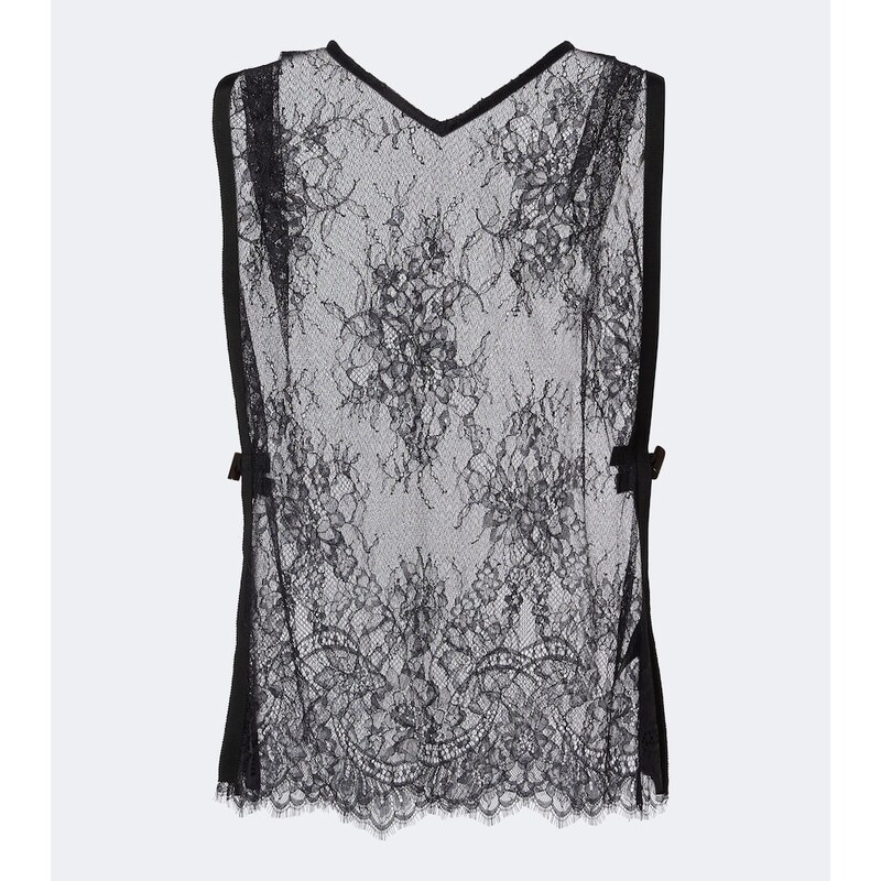 SIR Ingrid sheer lace top