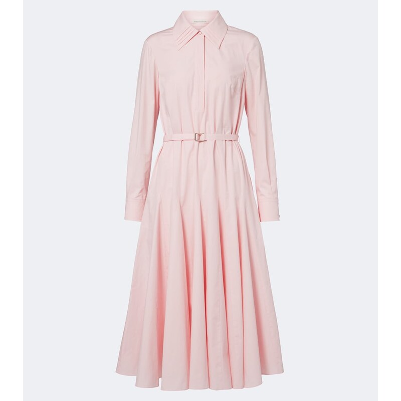Emilia Wickstead Marione belted cotton shirt dress