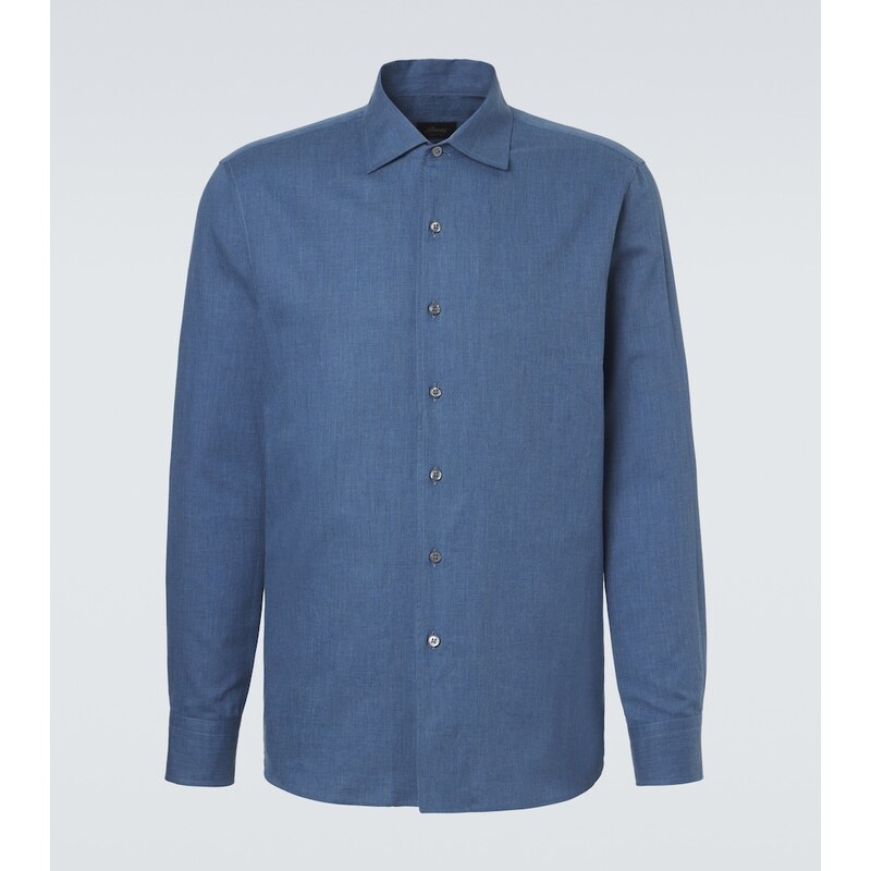 Brioni Marcello cotton shirt