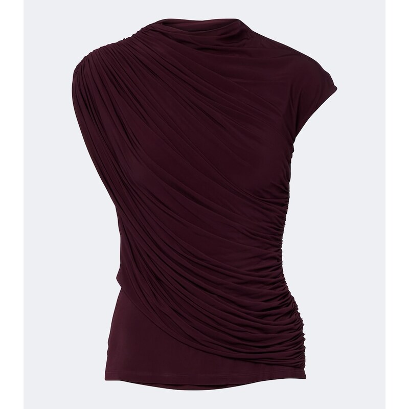 Tove Khari draped jersey top