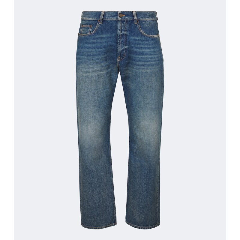 Saint Laurent Faded straight jeans