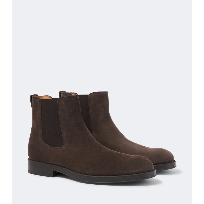 Tods Suede Chelsea boots