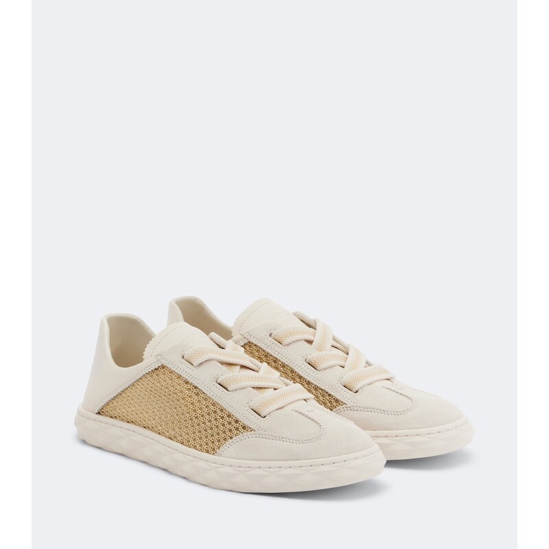 Jimmy Choo Diamond Light Flex suede sneakers