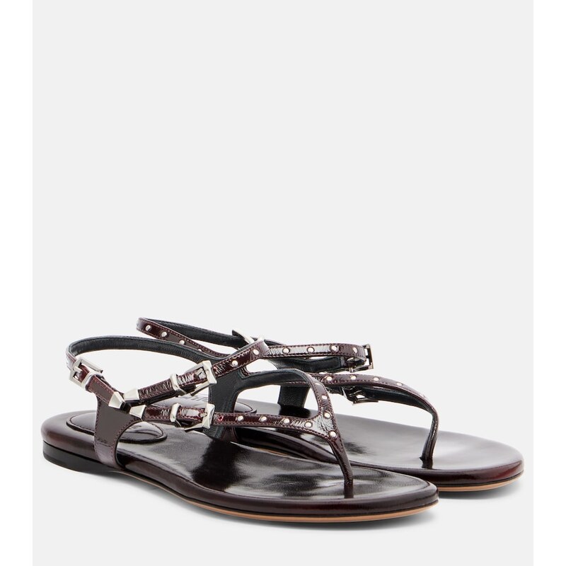 Chloe ChloÃ Susanna studded leather thong sandals