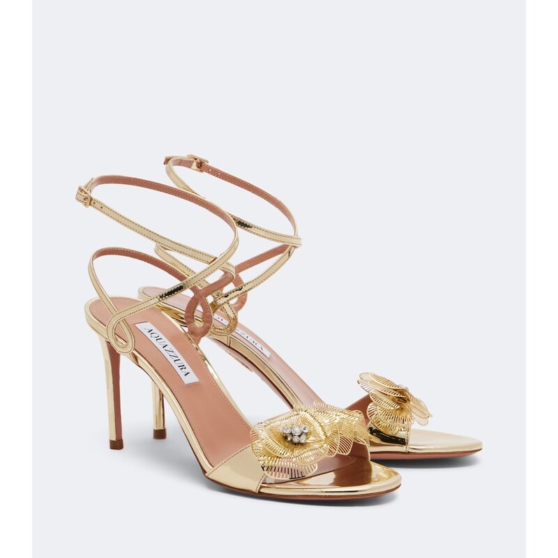 Aquazzura Flora Mystica embellished sandals