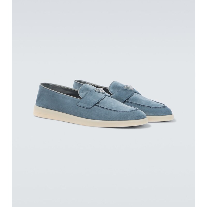 Prada Suede loafers
