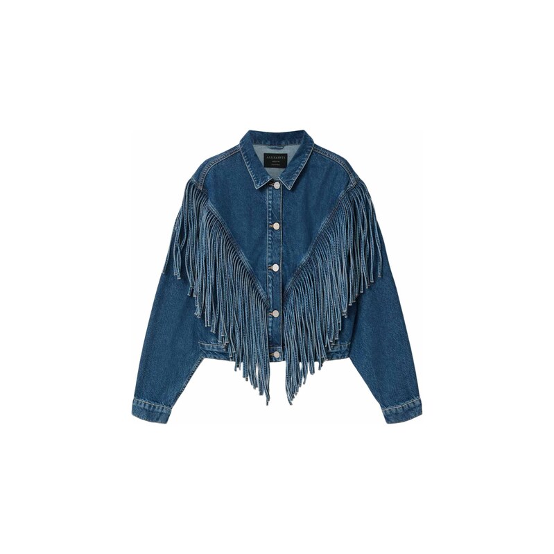 AllSaints Přechodná bunda MARLENE tmavě modrá