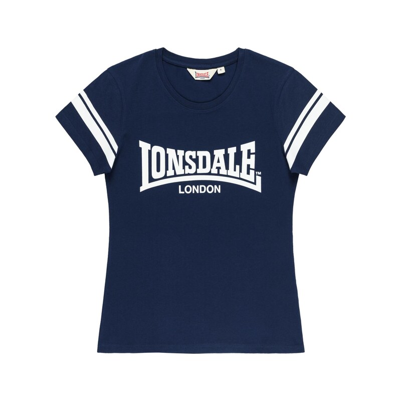 LONSDALE Tričko KILLEGRAY námořnická modř / bílá