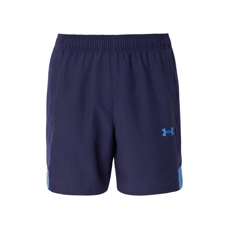 UNDER ARMOUR Sportovní kalhoty Tech Utility azurová / černá