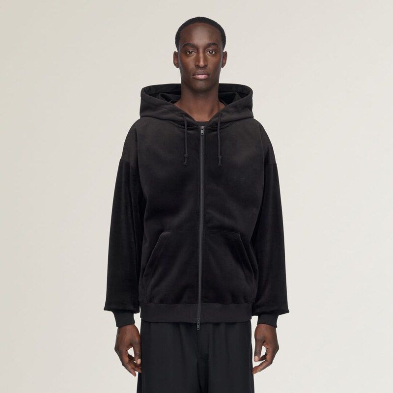 Adidas MIKINA S KAPUCÍ Y-3 VELVET CORDUROY ZIP