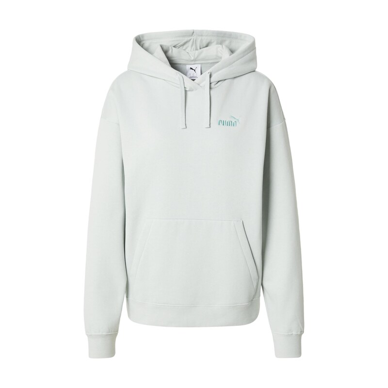 PUMA Sportovní mikina ESS Small No 1 mátová / pastelově zelená