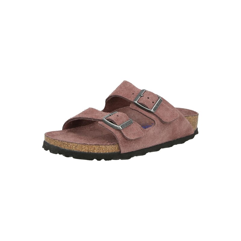BIRKENSTOCK Pantofle Arizona burgundská červeň