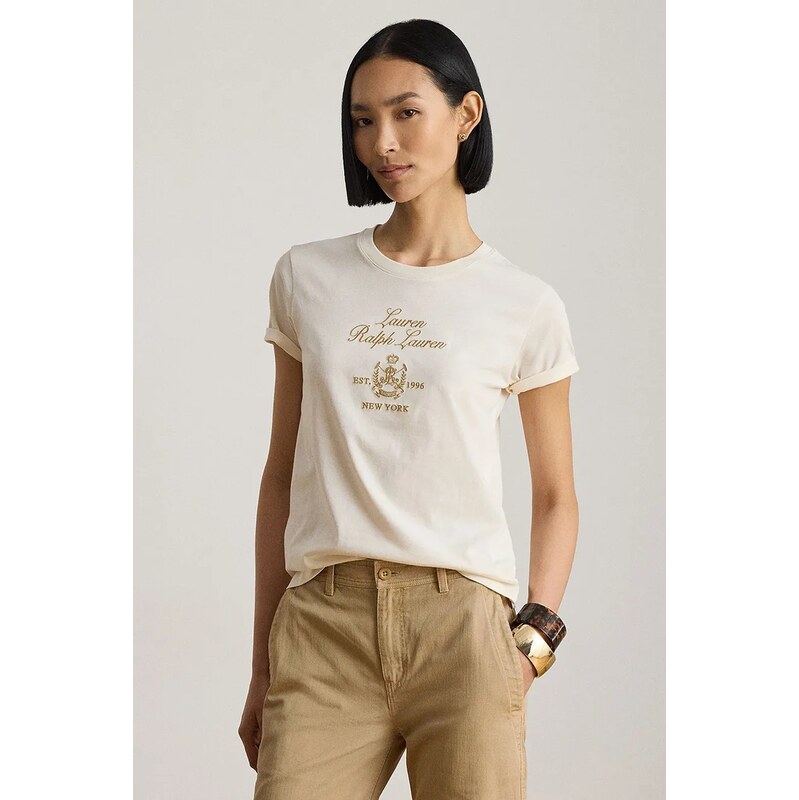Lauren Ralph Lauren tričko dámské bavlněné