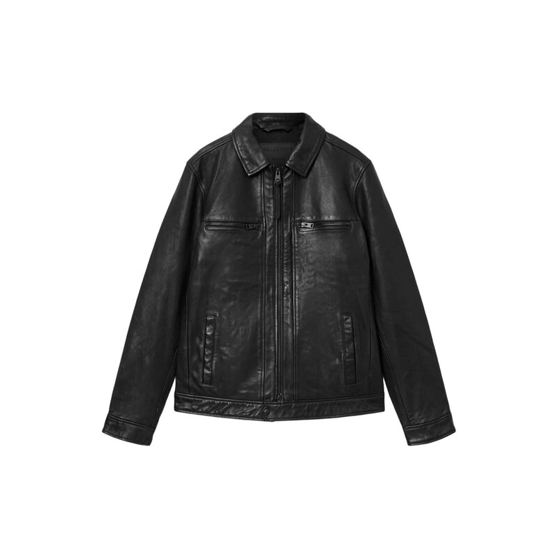 AllSaints Přechodná bunda Luck černá