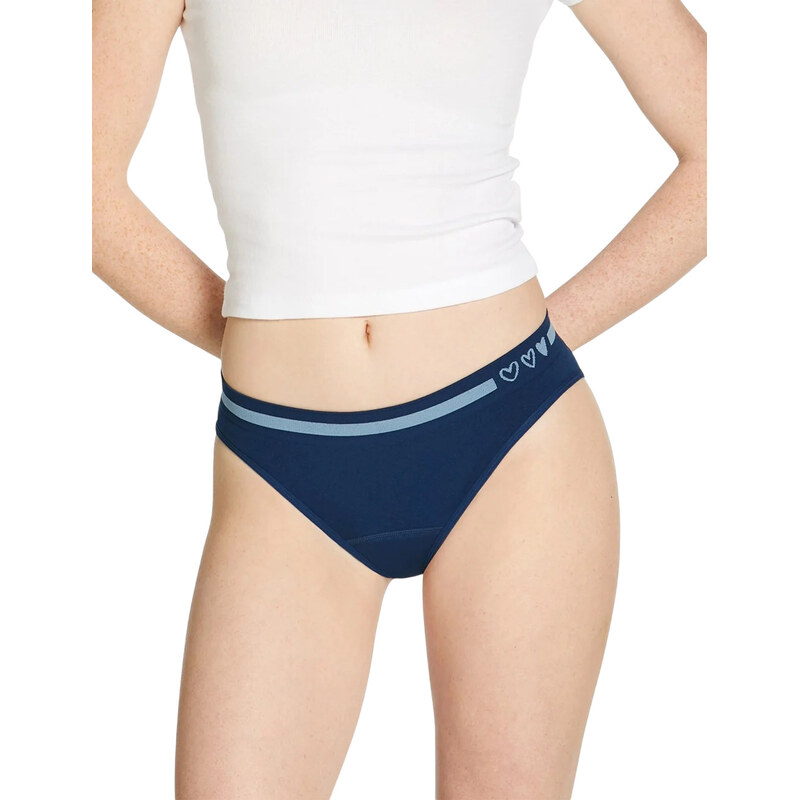 Dívčí menstruační kalhotky Love Luna Seamfree Bikini Brief Night