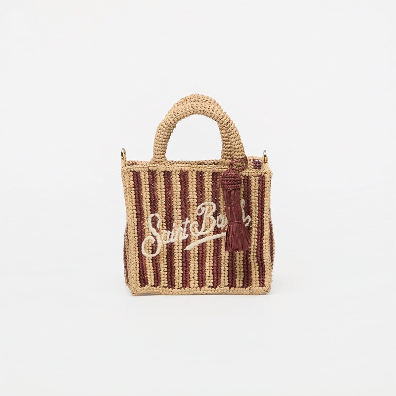 Kabelka MC2 Saint Barth Vanity Mini Raffia Bag Stripes Mini V