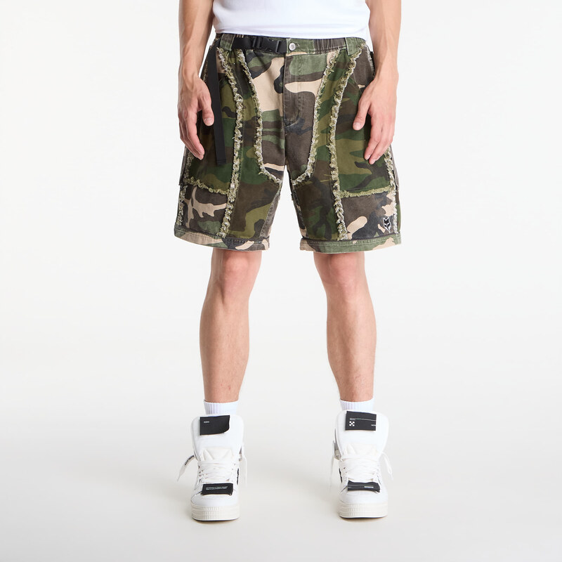 FOX LAB Šortky FOX Cargo Short Camo L