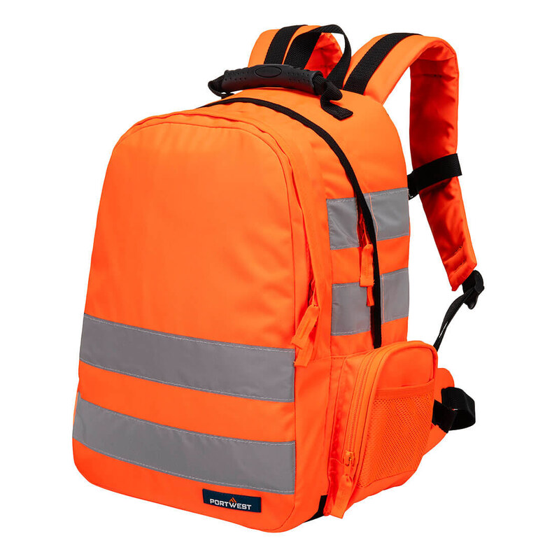 PORTWEST B905 - Reflexní batoh HI-VIS - oranžová